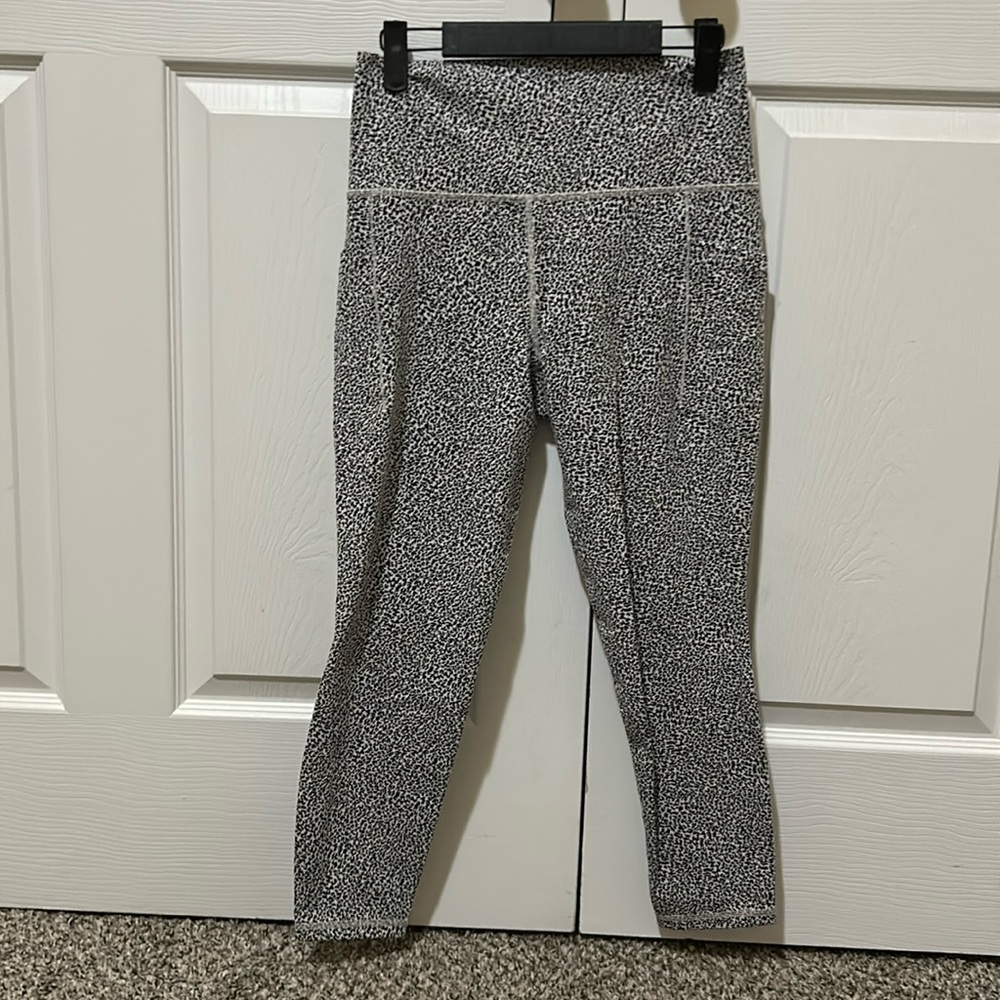 athleta microcheetah leggings